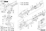 Bosch 0 607 352 119 550 WATT-SERIE Angle Grinder Spare Parts
